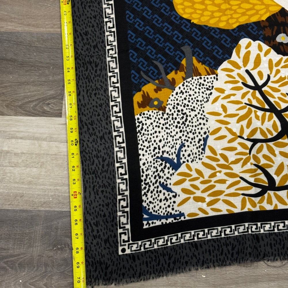 Multicolor Designer Patterned Scarf - image 4